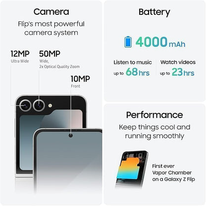 Samsung Galaxy Z Flip6 12GB RAM 512GB