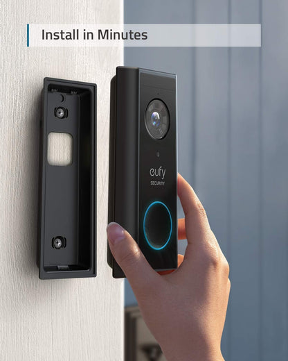 eufy Security, Wireless Video Doorbell (Battery-Powered) with 2K HD