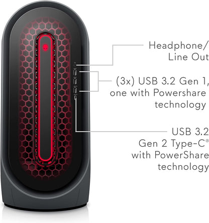 Alienware Aurora R14 Liquid Cooled Gaming Desktop - AMD Ryzen 9 5900, 32GB 3466MHz RAM, 1TB SDD + 2TB HDD, NVIDIA GeForce RTX 3080 10GB GDDR6X Graphics