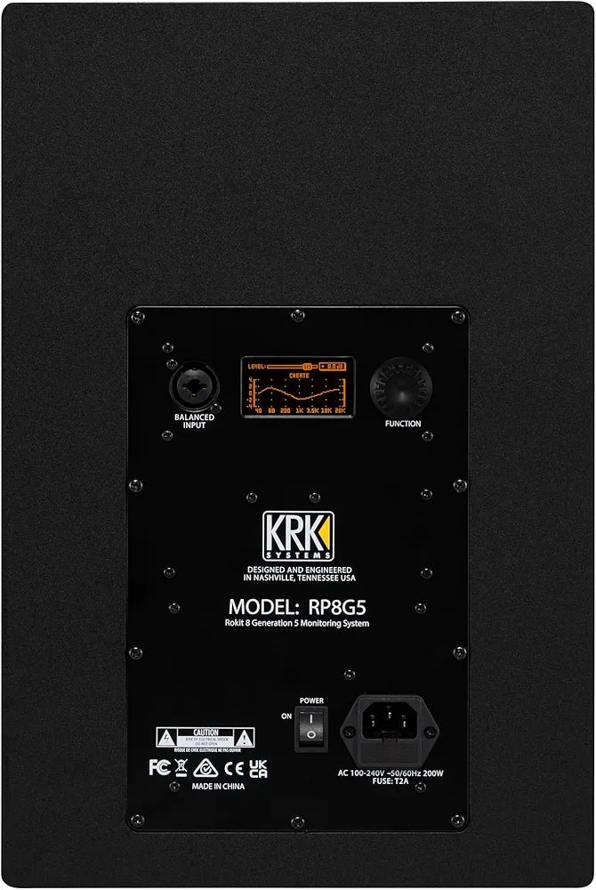 Krk Rokit 8 5th Gen Audio Monitor Pair