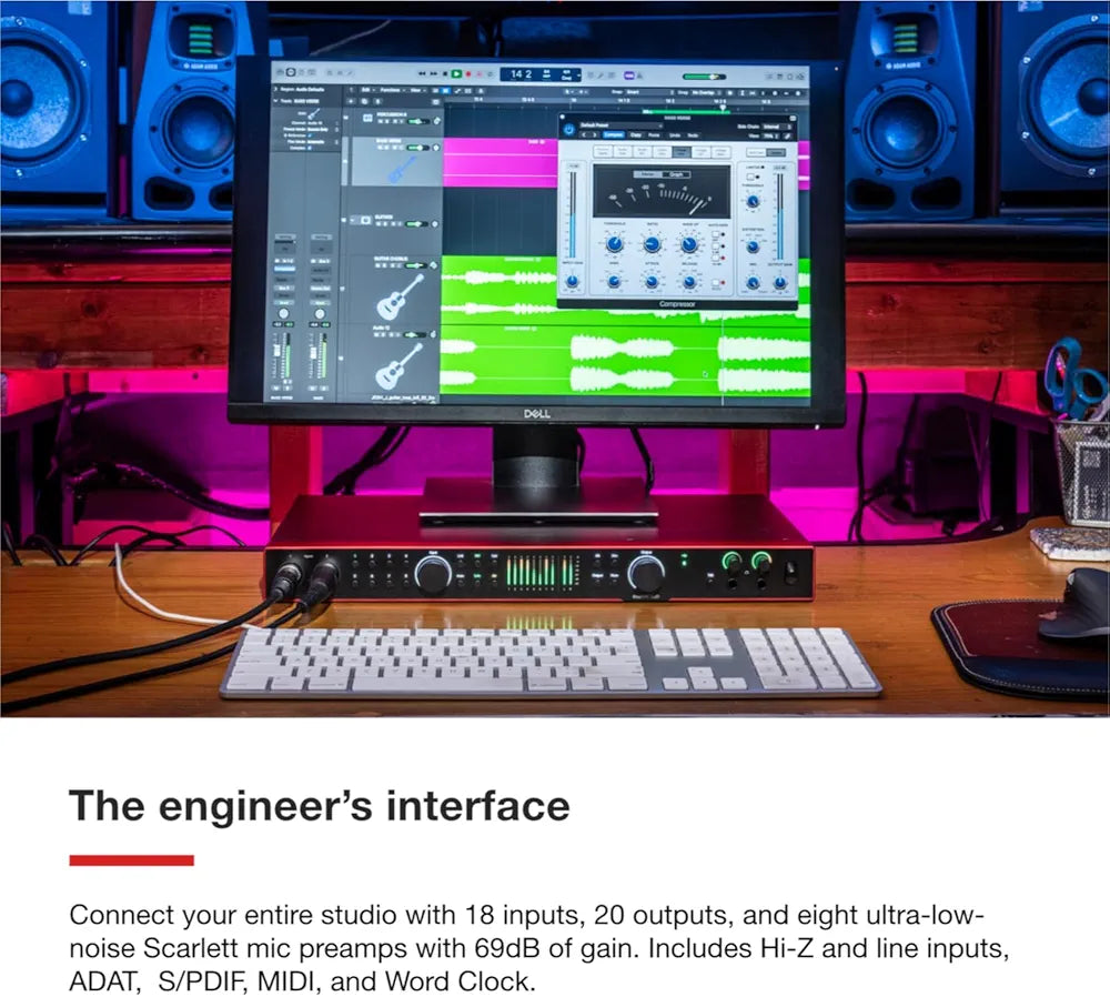 Focusrite 18i20 4th Gen Audio Interface