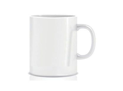 White Mugs For Hot Tea & Coffee 2Pcs