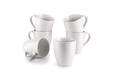 DOWAN White Mugs For Hot Tea &amp; Coffee 6Pcs