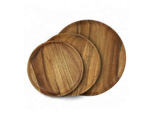 Acacia Wood plates Dinner Set