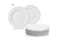 amHomel 12-Pack White  Plates  12Pcs