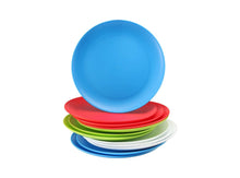 Youngever 7.5'' Plastic Kids Eating Ware  Plates  12Pcs