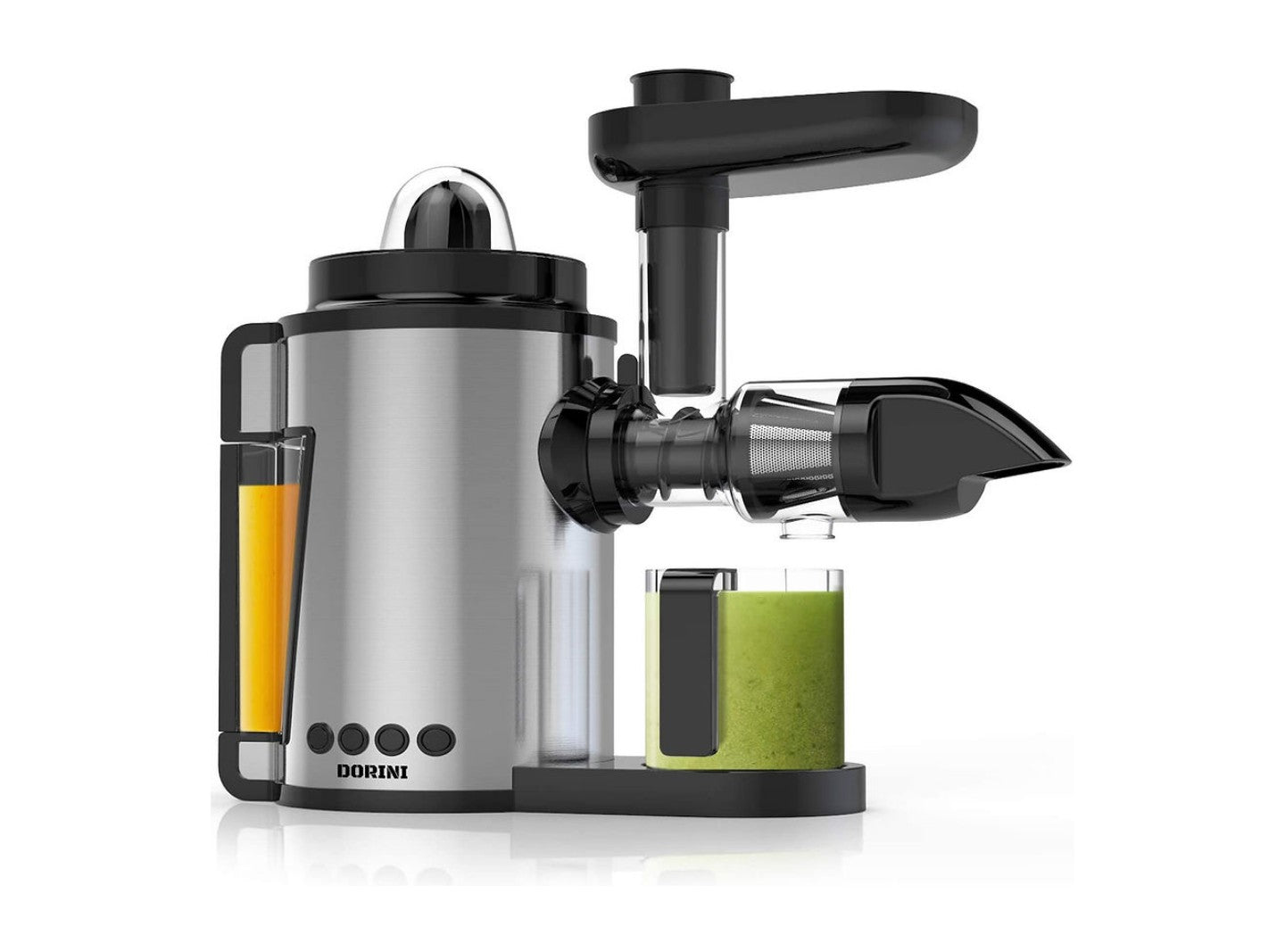 DORINI 2 in1 Masticating Juice Extractor