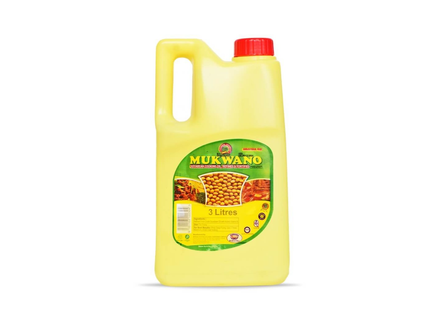Mukwano Soya Bean  Cooking Oil 3 Liter
