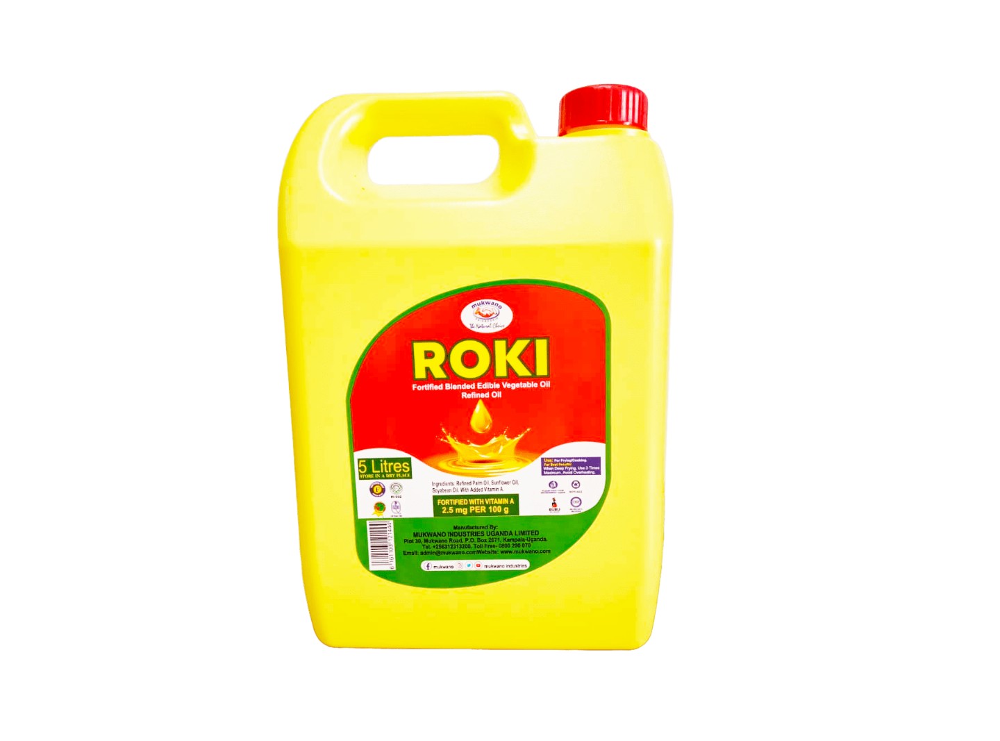 ROKI VEGETABLE
COOKING OIL 5 L