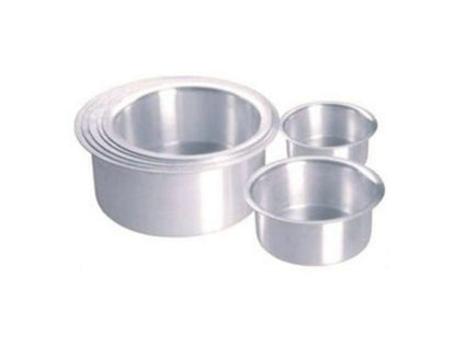 Silver Aluminum Tope Saucepan Set 5