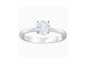 RD Diamond With Silver Ring For Engagement & Fashionista