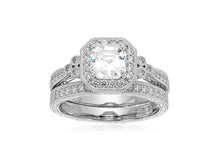 Swarovski Zirconia Antique Ring Set