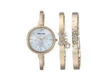 Anne Klein Women's Watch With Bracelet/ Bangle And Water Resistant