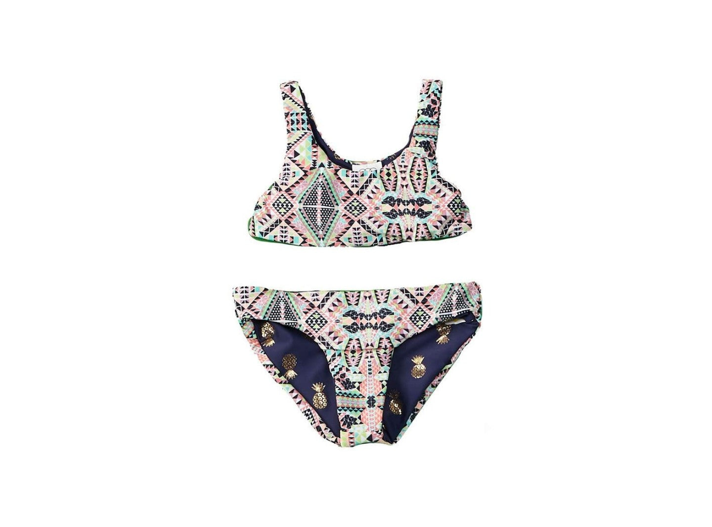 Egg by Susan Lazar Girls Erin Reversible Bikini