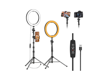 EMART 10" Ring Light with 55" Extendable Tripod