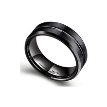 King Will Classic Men Black Tungsten Carbide 8mm