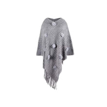 Ponchos For Women Grey