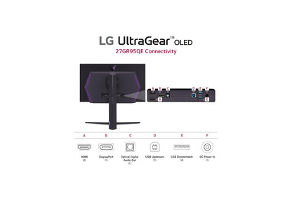 LG 27" UltraGear 4K Oled Monitor