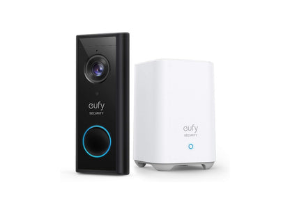 eufy Security, Wireless Video Doorbell (Battery-Powered) with 2K HD