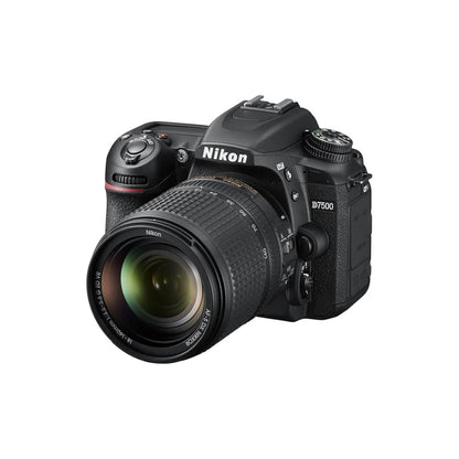 Nikon D7500 with AF-S 18-140mm f/3.5-5.6G ED VR Lens -SLR Camera, Black