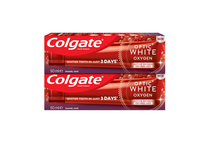 Colgate Toothpaste Optic White Oxygen x2