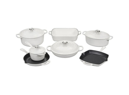 Enameled 11 Ps Signature Ultimate Cast Iron Set