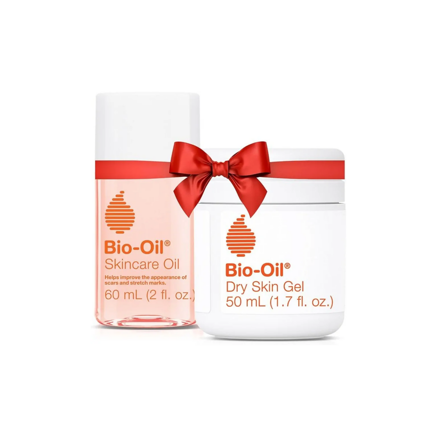 Bio Oil Travel Skincare Pair for Scars, Stretch Marks, and Dry Skin, Includes Skin Care Oil (2 oz) and Dry Skin Gel (1.7 oz)