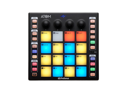 Presonus Atom Midi Pad Controller With Studio Ableton Live Lite Recording Software