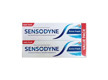 Sensodyne Toothpaste Extra Fresh Flavour, 75ml x 2