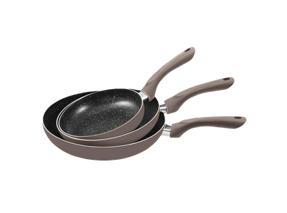 Aluminium Frying Pans Set of 3