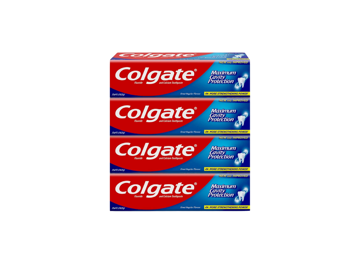 Colgate Maximum Cavity Protection 4 Pcs