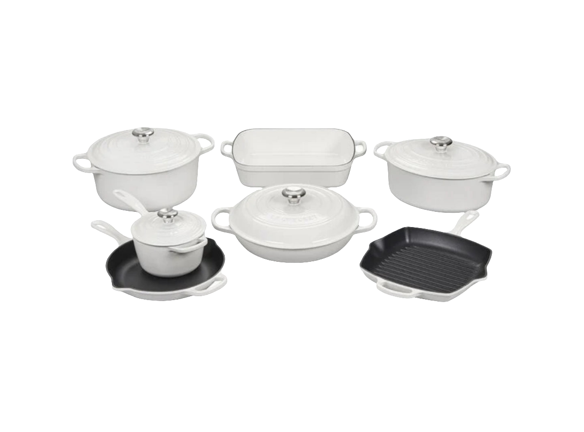 Enameled 11 Ps Signature Ultimate Cast Iron Set