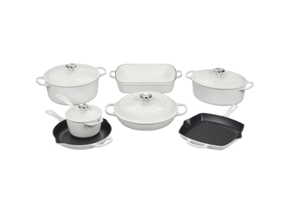 Enameled 11 Ps Signature Ultimate Cast Iron Set