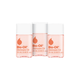 Bio-Oil Skincare Body Oil Serum for Scars and Stretch Marks, Body and Face Moisturizer, Dermatologist Recommended, Non-Comedogenic Pack of 3