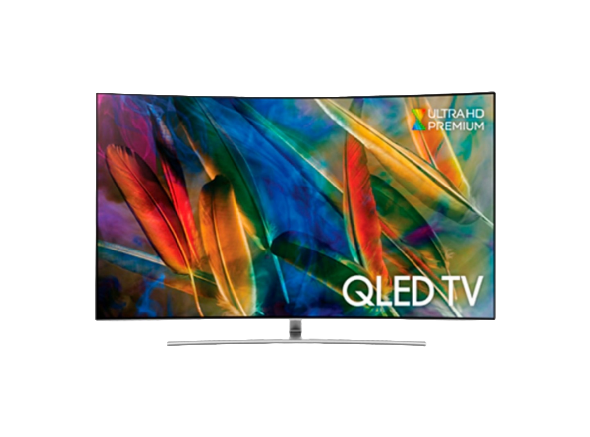 Samsung  55''  Curved Qled TV