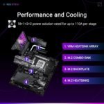 ASUS ROG Strix Z890-E Gaming WiFi7 Intel Z890 LGA 1851 ATX Motherboard - Image 5