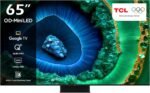 TCL television 65 Inch Smart TV 4K QD-Mini LED HDR Ultra-slim Design 65C855-2024 Model Black - Image 4
