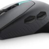 Alienware Wired/Wireless Gaming Mouse AW610M - 16000 DPI Optical Sensor, 350 Hour Rechargeable Battery