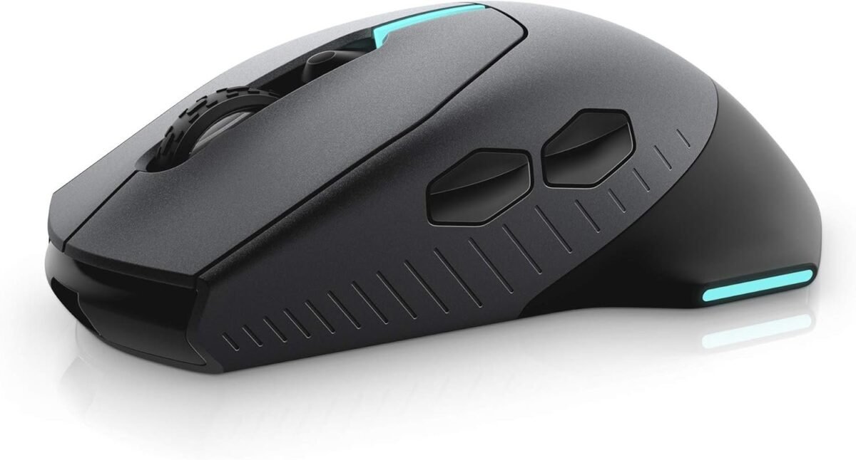 Alienware Wired/Wireless Gaming Mouse AW610M - 16000 DPI Optical Sensor, 350 Hour Rechargeable Battery - Image 11