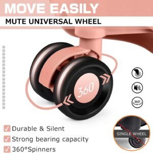 AnyZip 24'' Luggage PC+ABS Aluminum Frame Hard Shell Zipper-less Checked Luggage Suitcase