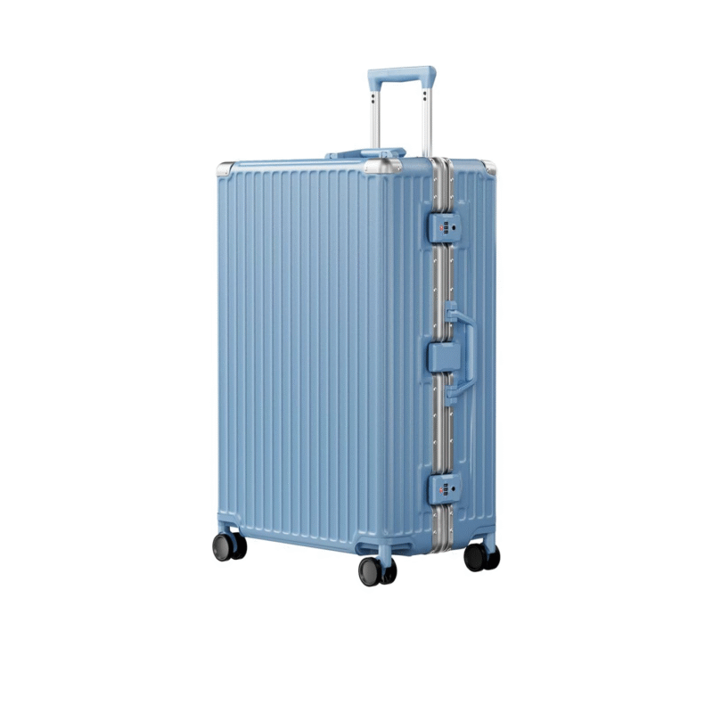 Anyzip Luggage PC+ABS 1 AnyZip Luggage PC+ABS Aluminum Frame Hard Shell Zipper-less Checked Luggage Suitcase