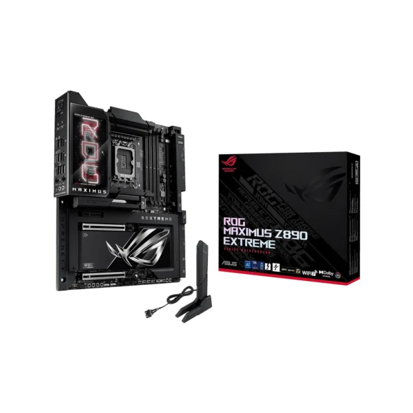 ASUS ROG MAXIMUS Z890 EXTREME WIFI7 Intel Z890 LGA 1851 E-ATX motherboard, Advanced AI & Bluetooth PC-ready