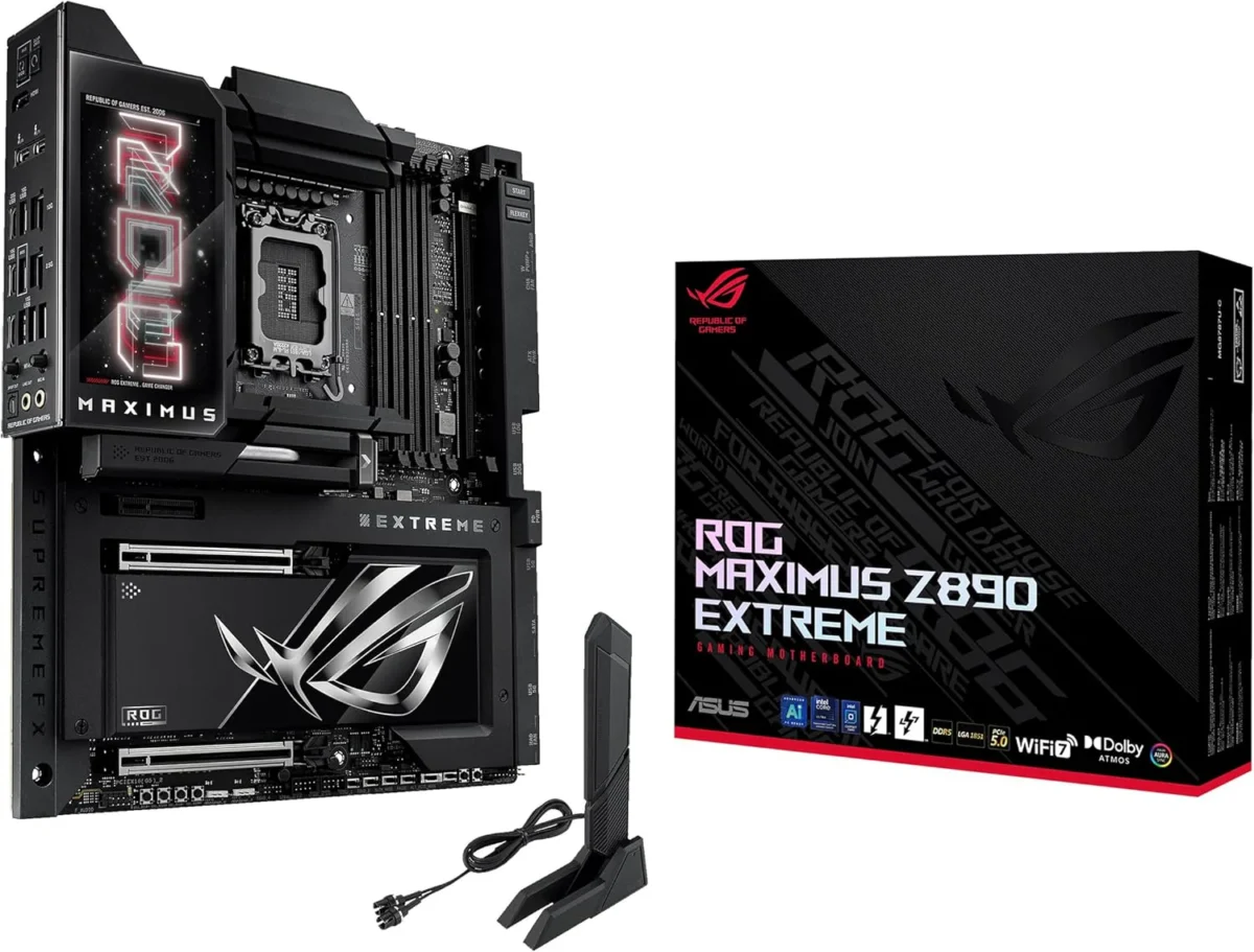ASUS ROG MAXIMUS Z890 EXTREME WIFI7 Intel Z890 LGA 1851 E-ATX motherboard, Advanced AI & Bluetooth PC-ready - Image 3