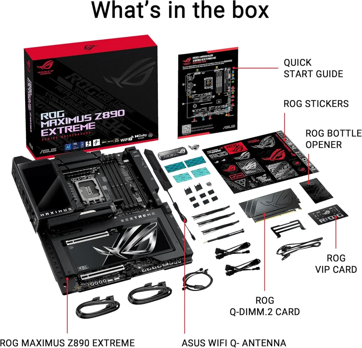 ASUS ROG MAXIMUS Z890 EXTREME WIFI7 Intel Z890 LGA 1851 E-ATX motherboard, Advanced AI & Bluetooth PC-ready - Image 7