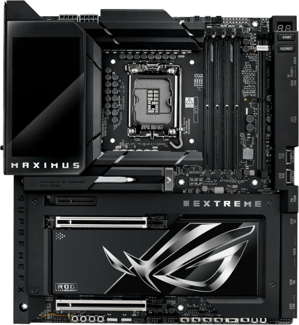 ASUS ROG MAXIMUS Z890 EXTREME WIFI7 Intel Z890 LGA 1851 E-ATX motherboard, Advanced AI & Bluetooth PC-ready