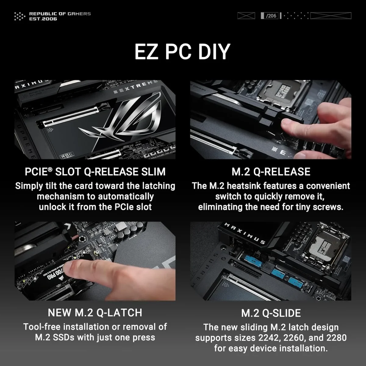 ASUS ROG MAXIMUS Z890 EXTREME WIFI7 Intel Z890 LGA 1851 E-ATX motherboard, Advanced AI & Bluetooth PC-ready - Image 11