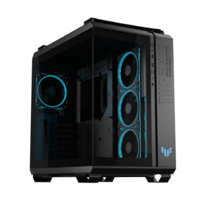 Asus Tuf G502 Asus TUF Gaming GT502 Horizon With Pre-Installed ARGB Fans Black Modular ATX Dual Chamber Case