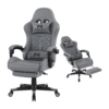 Gaming Chair, 400 lbs Adult Chair, High Back Computer Chair with Footrest and Linked Armrests, Office Video Game Chair with Lumbar Support