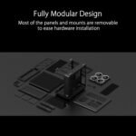 Asus TUF Gaming GT502 Horizon With Pre-Installed ARGB Fans Black Modular ATX Dual Chamber Case White - Image 9