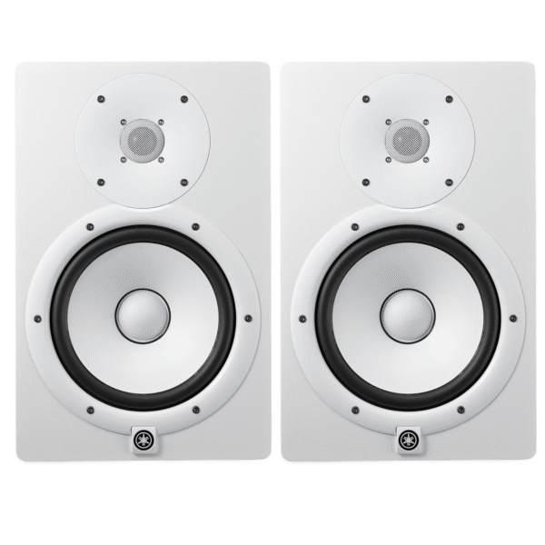 YAMAHA HS8 8-Inch Powered Studio Monitor White Pair